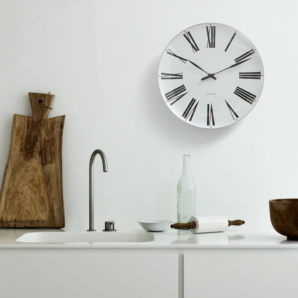 Classic wall clock by Arne Jacobsen