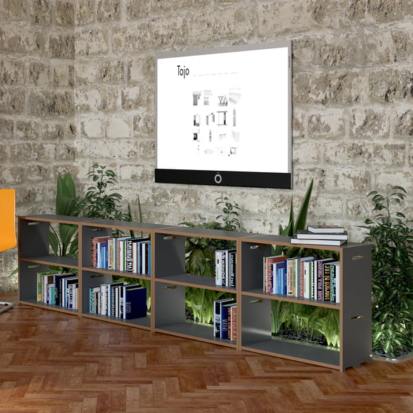 Open sideboard in anthracite