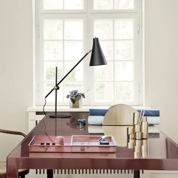 Brass pen holder by Ferm Living