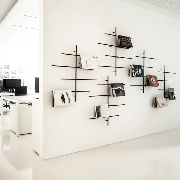 Sketch newspaper holder from Schönbuch