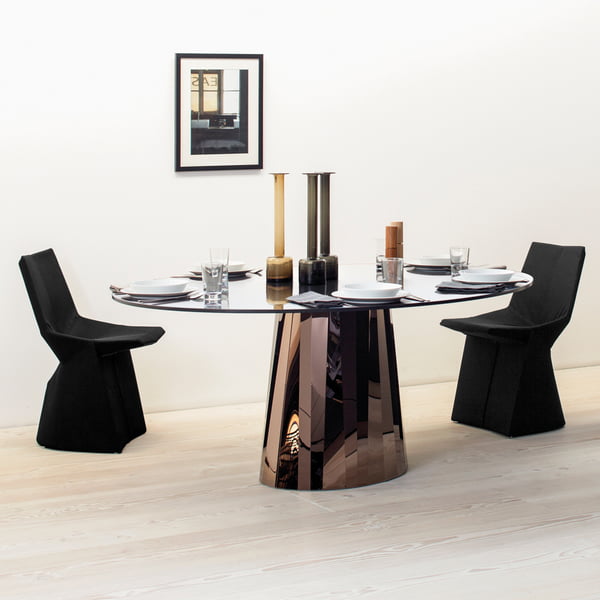 Dining Tables Connox, 50 Round Dining Table With Leaflet