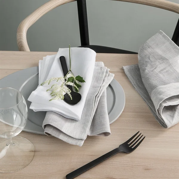 Plain Stoffservietten von Georg Jensen Damask
