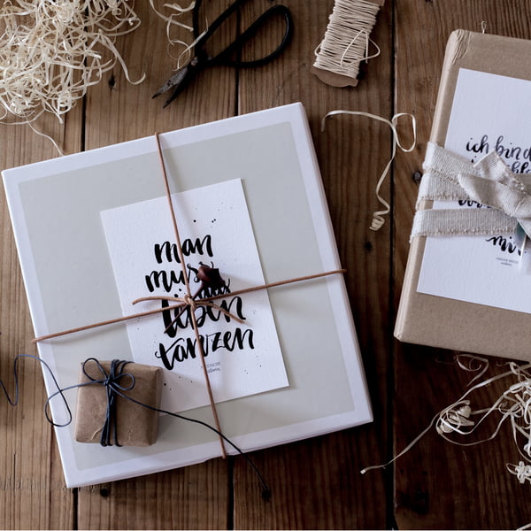 Minimalistic Gift Packaging