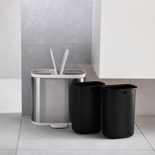 Joseph Joseph - Split Steel 6 Recycling Bath Bucket