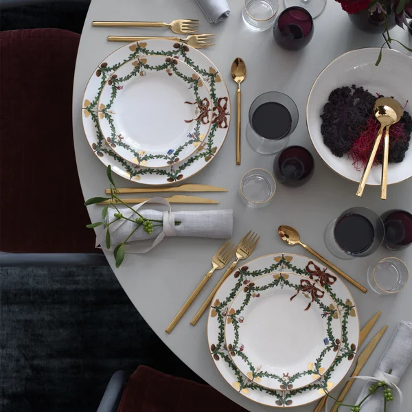 Star Fluted Christmas Plates from Royal Copenhagen
