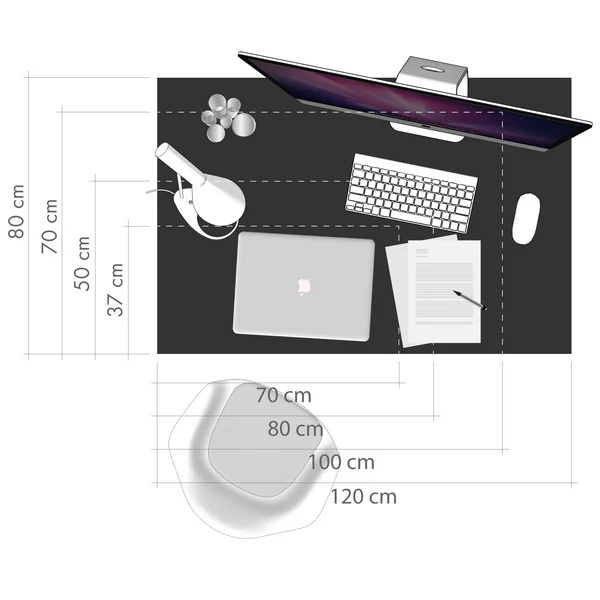 How deep should a desk be?