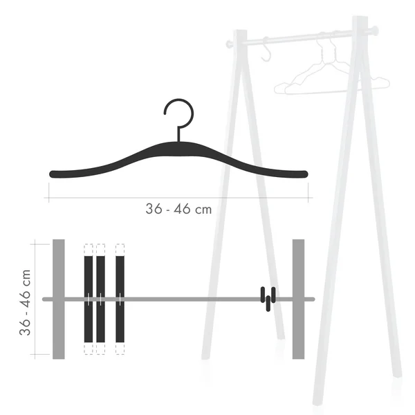 Coat rack hook vs. hanger