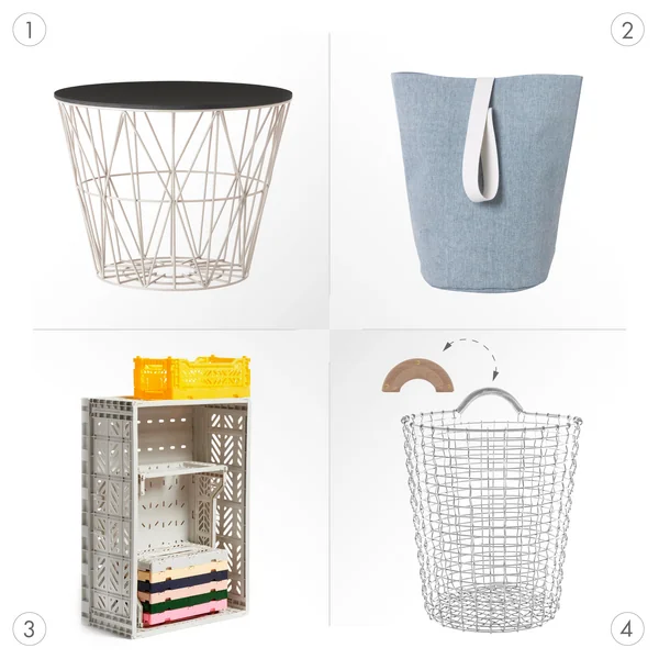 Special storage baskets