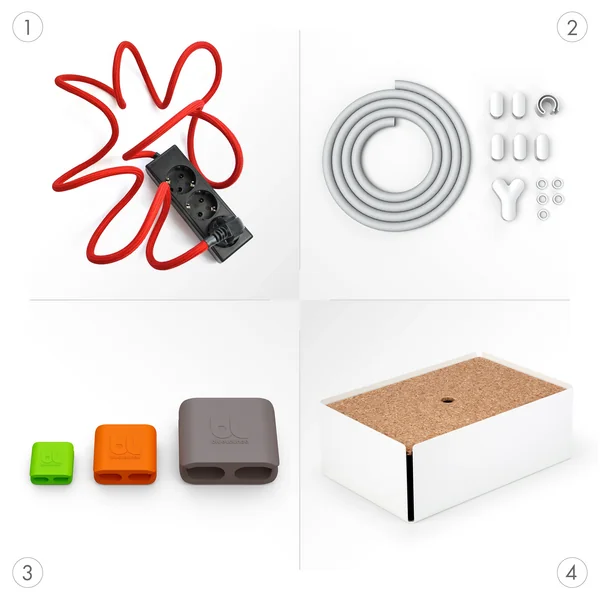 Order through cable organisation