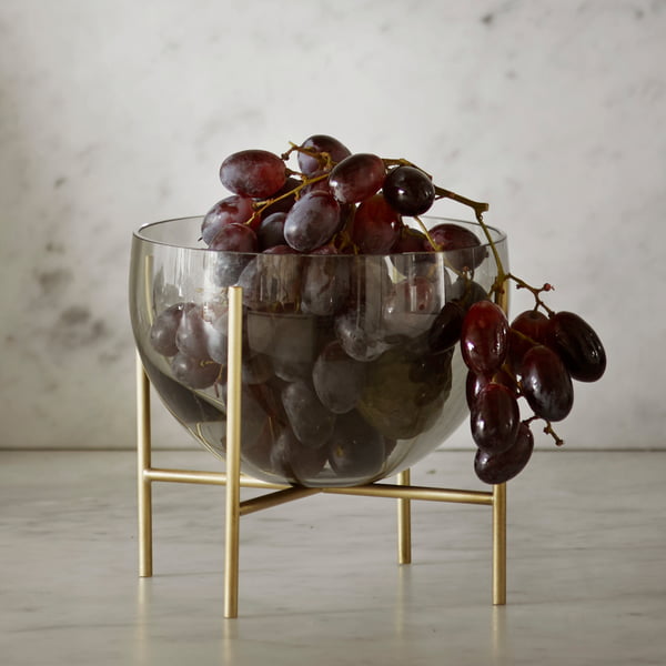 The Echasse bowl from Audo with grapes