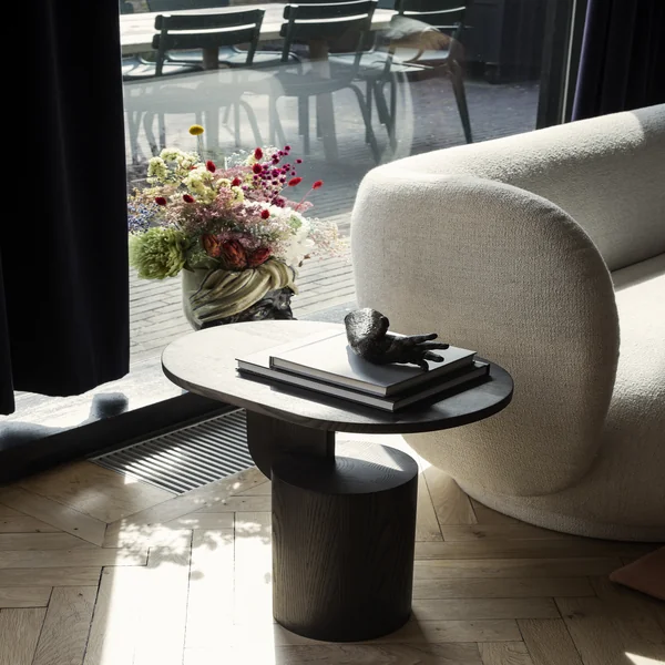 ferm Living - Insert side table, stained black