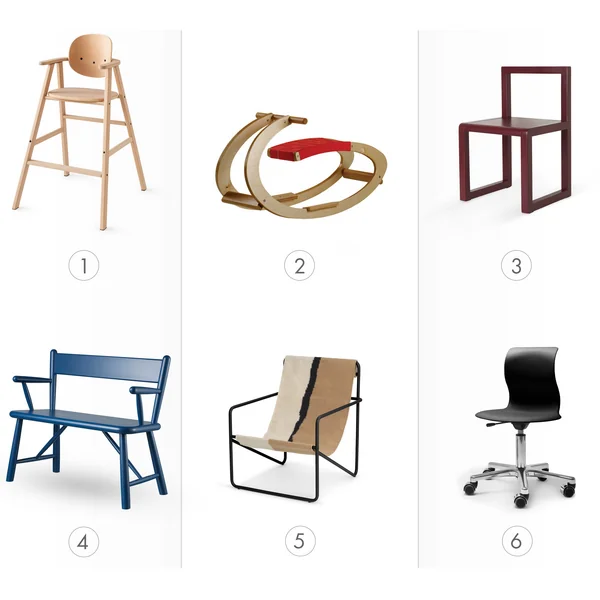Children's chairs at a glance