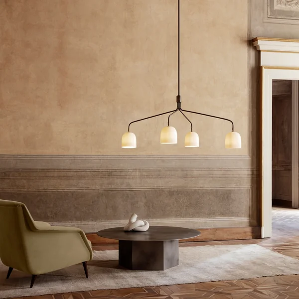 Howard chandelier from porcelain