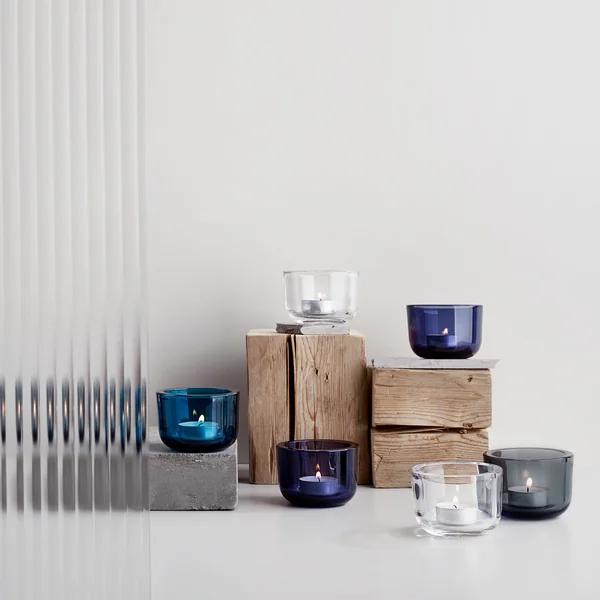 Ambience picture Iittala Valkea tealight holder Farbenmix