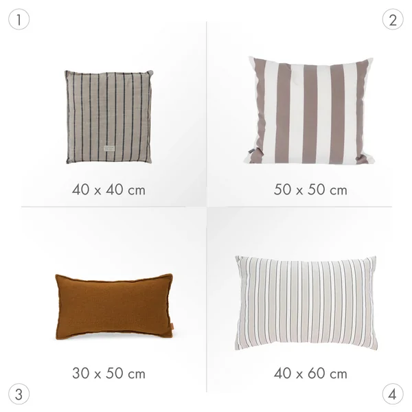 PUK Outdoor Cushion Sizes
