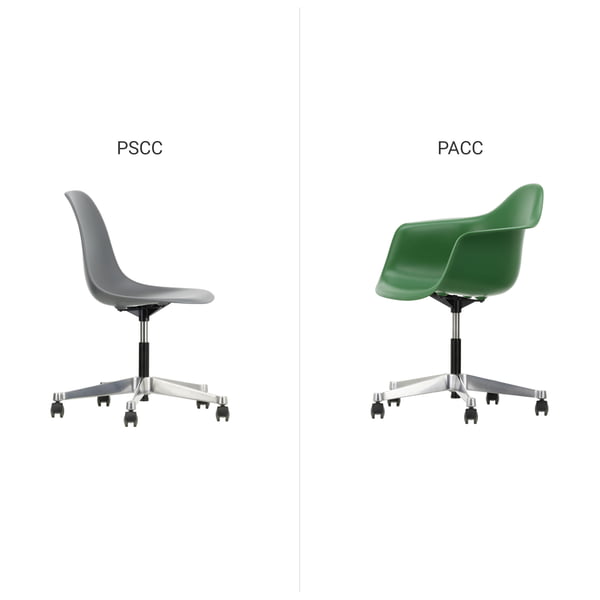 Vitra - Eames Plastic Chairs - Homeoffice - PSCC, PACC