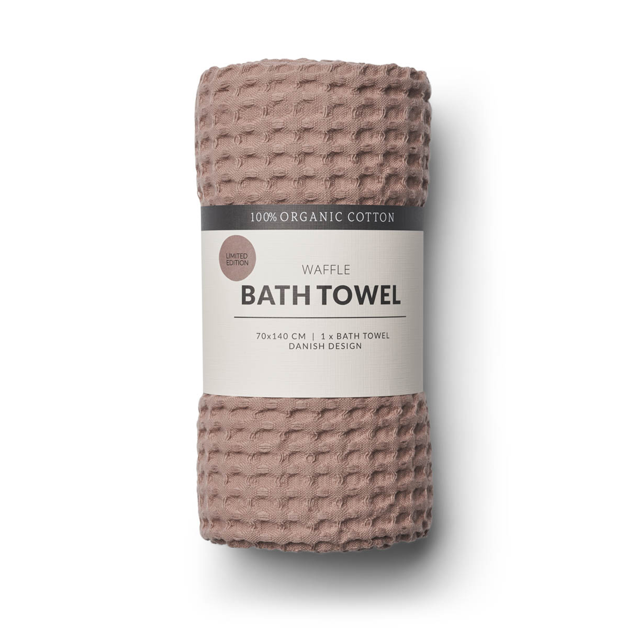 Organic Cotton Waffle Bath Towel